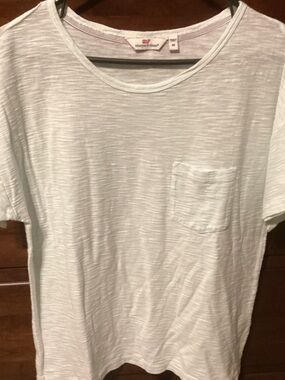 Vineyard Vines Mint Slub Short Sleeve Pocket Tee